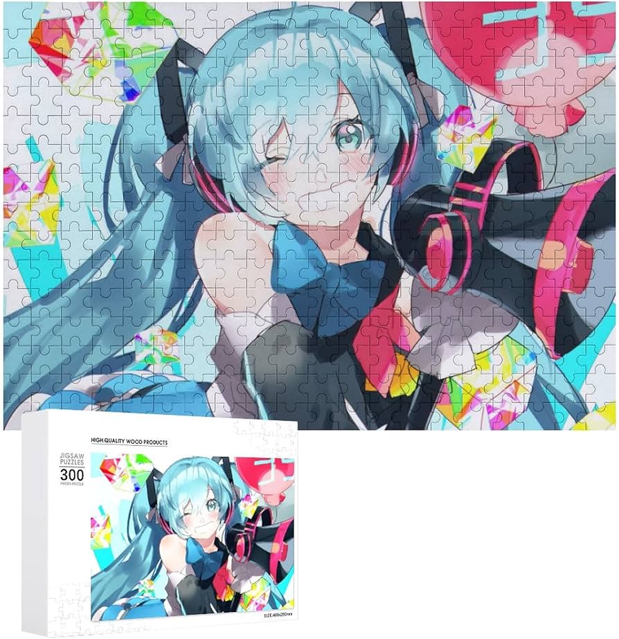 Amazon | 初音ミク ジグソーパズル 木製パズル 300 PCS 500 PCS 1000